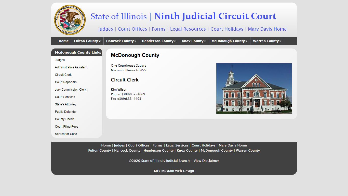 Ninth Judicial Circuit Court - State of Illinois